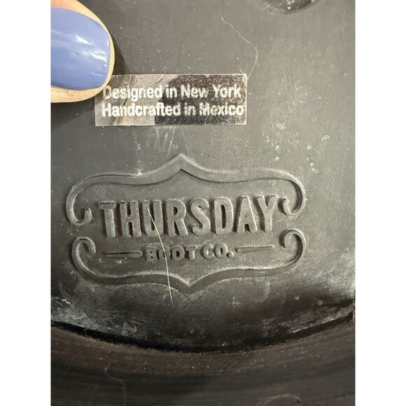 Thursday Boot Co. Scout Brown Leather Chukka Boots Men’s 10 Handmade Mexico - Picture 9 of 13